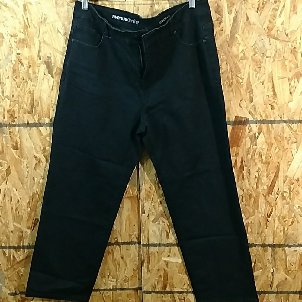 Avenue black petite jeans